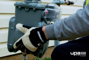 replacing a residential gas meter
